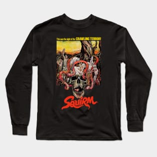 SQUIRM 1976 Poster Long Sleeve T-Shirt